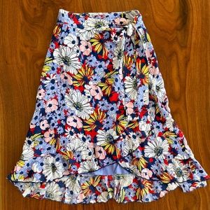 Maeve Floral Midi Skirt, Size XSP